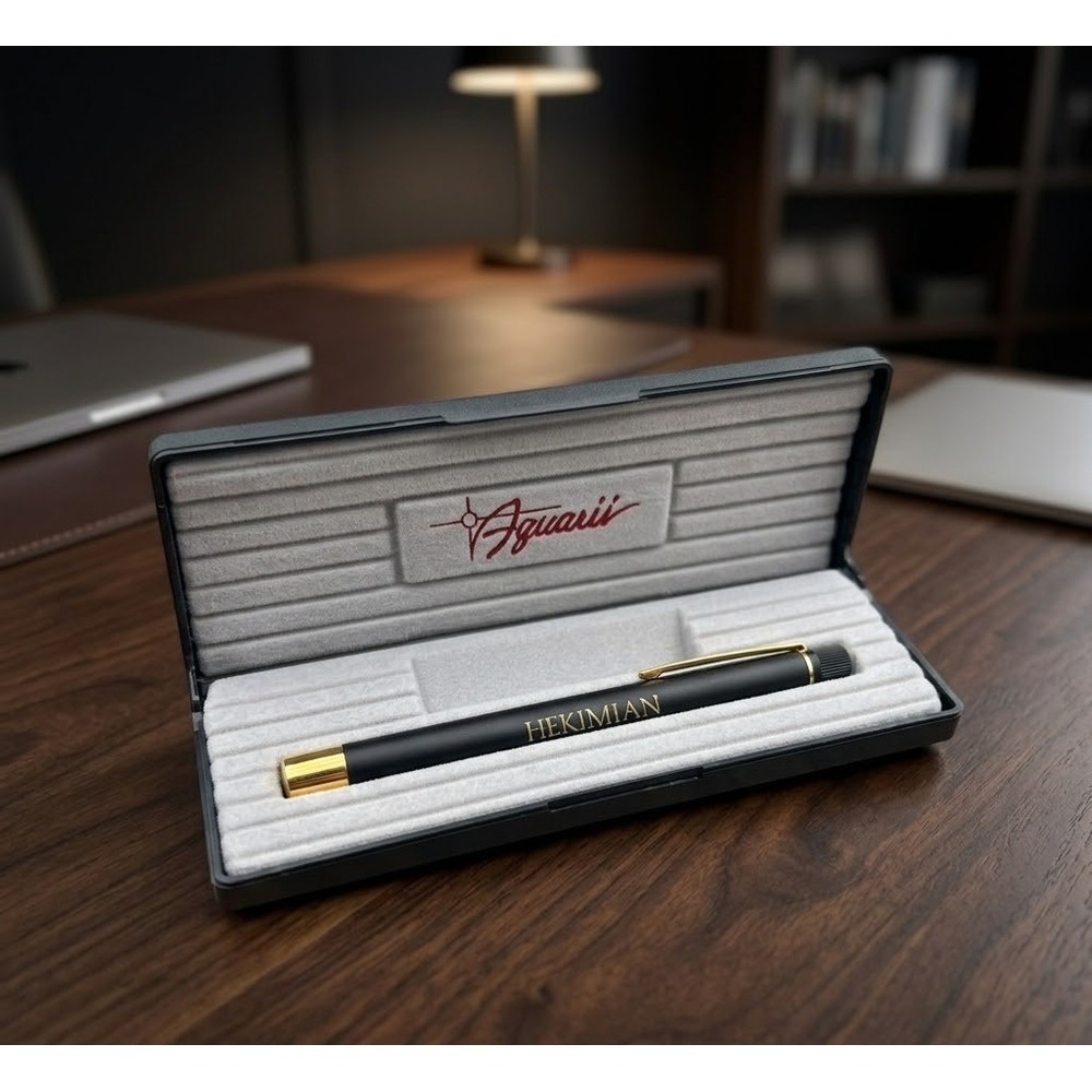 Aquarii Multi Function Pen Light Stylus Case Executive Personalized Engraved